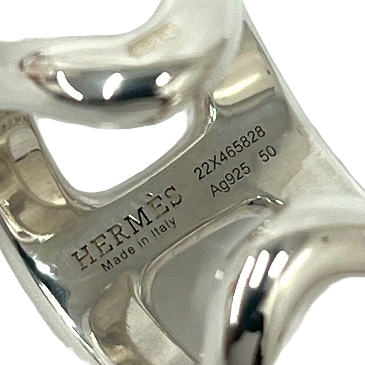 Hermes Osmose GM Ring Silver — view 4