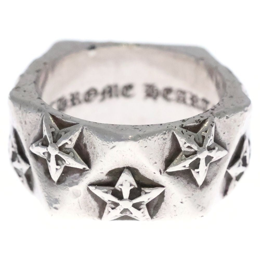 Chrome Hearts Pentagon Star Silver Ring