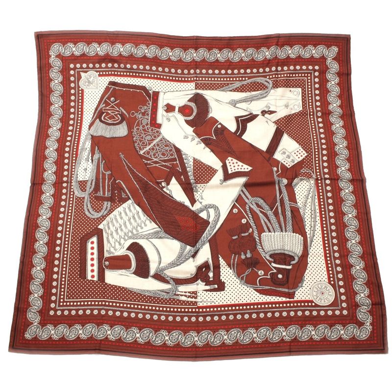 Hermes Carre Geant 140 Zouaves Et Dragons Zouaves And Dragons Cashmere And Silk