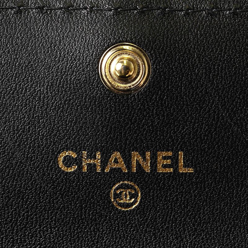 Chanel Card Case CARD CASE Black