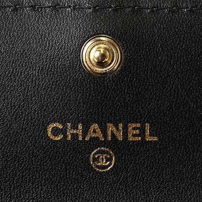 Chanel Card Case CARD CASE Black
