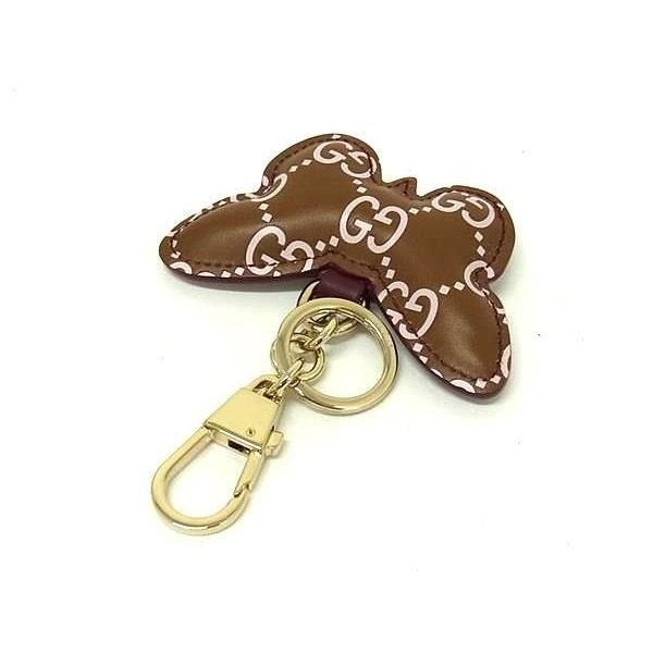 Gucci Butterfly Handbag Brown — view 2