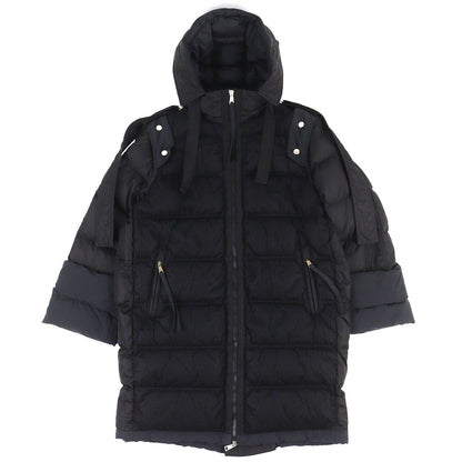 Moncler Genius 2 Narvalong Hooded 2-Way Down Coat Vest Black 0