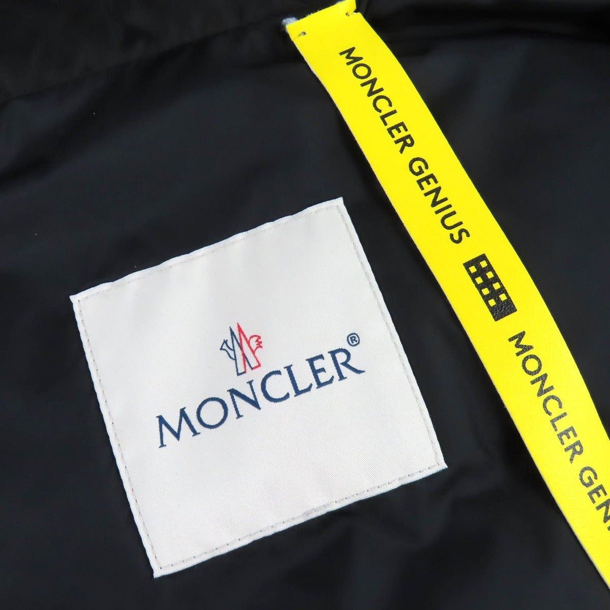 Moncler Genius 2 Narvalong Hooded 2-Way Down Coat Vest Black 0 — view 7