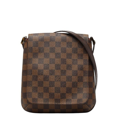 Louis Vuitton Damier Musette Salsa Long Crossbody Shoulder Bag Brown
