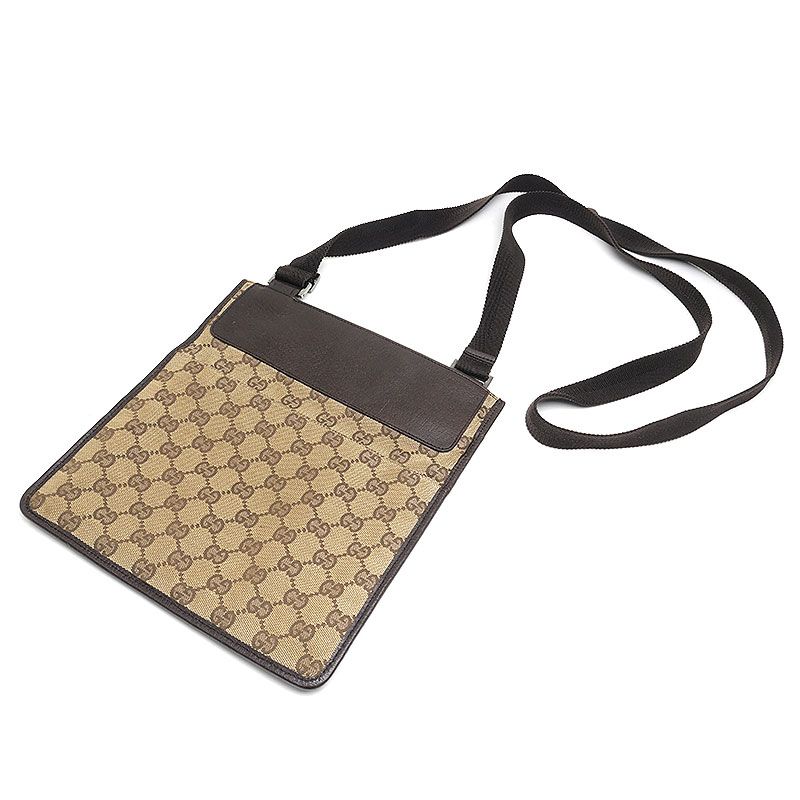 Gucci Shoulder Bag 27639 GG Canvas Beige Depth None