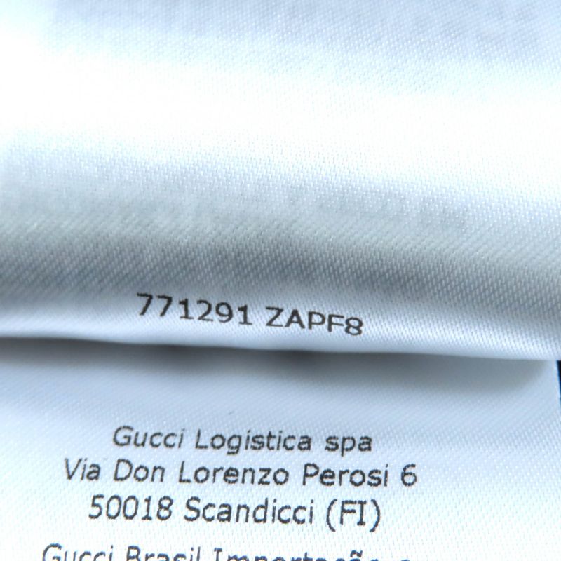 Gucci 2024 771291 GG Pattern Knee Length Tight Skirt Bottoms Black 38 Made In