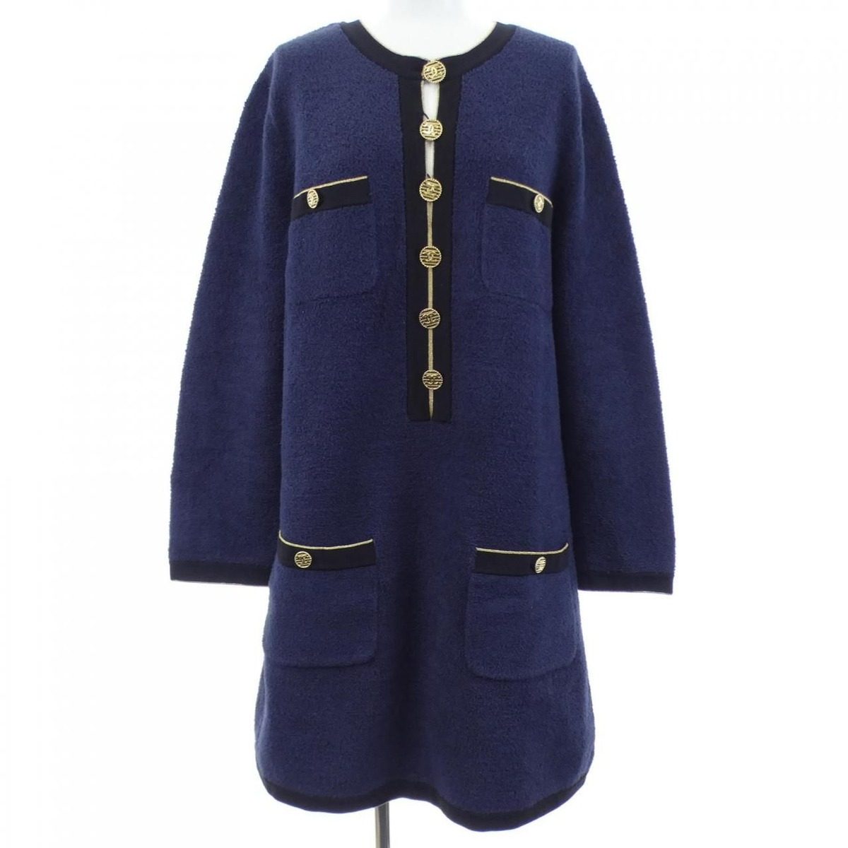 Chanel 19c Dress Navy