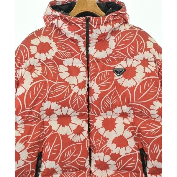 Prada Down Jacket Vest Red White — view 4