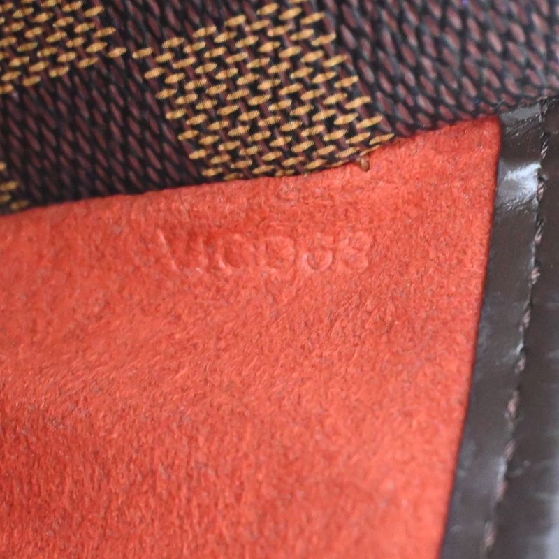 Louis Vuitton Ipanema PM Damier Ebène Shoulder Bag N51294 95ka755