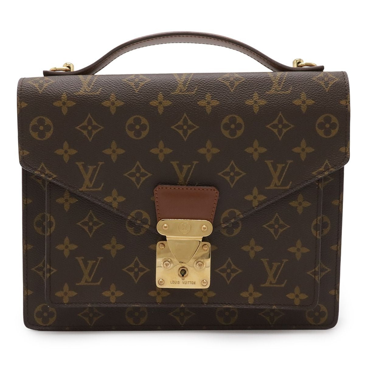 Louis Vuitton Monogram Monceau 28 Second Bag Handbag Business