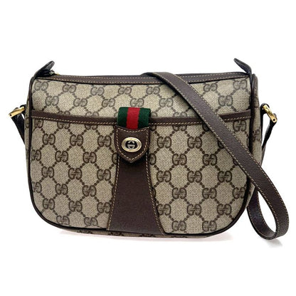 Gucci Shoulder Bag Sherry GG PVC Leather 69ka891
