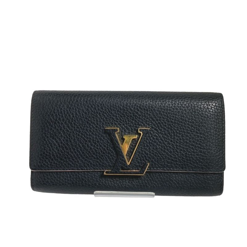 Louis Vuitton M67663 Taurillon Portefeuille Capucines Long Wallet Louis Vuitton
