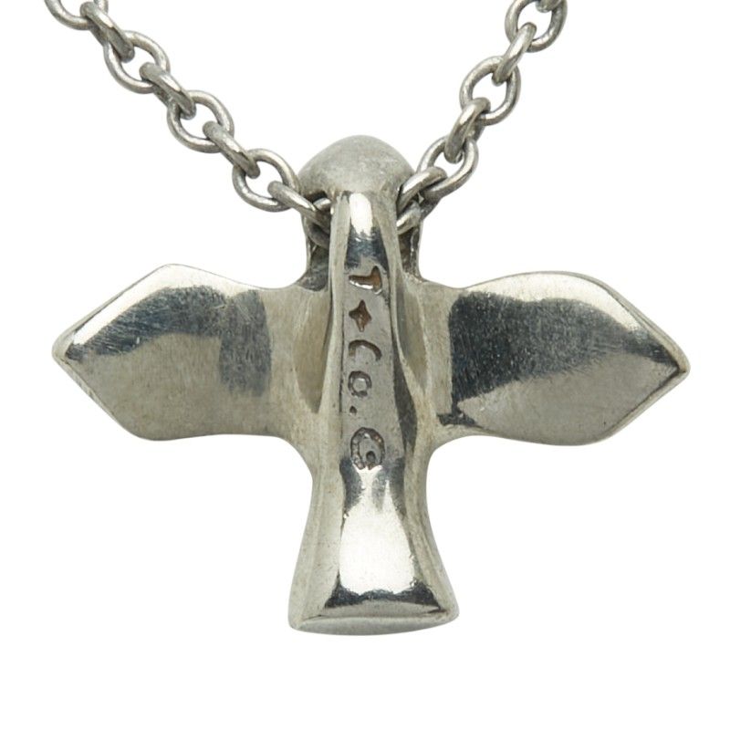 Tiffany & Co Bird Cross Sv925 Silver Ladies Tiffany & Co