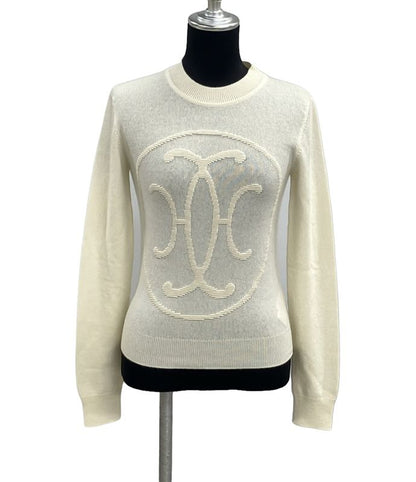 Hermes H Lift Long Sleeve Cashmere Knit 23aw Women Size 34 (S) Hermes