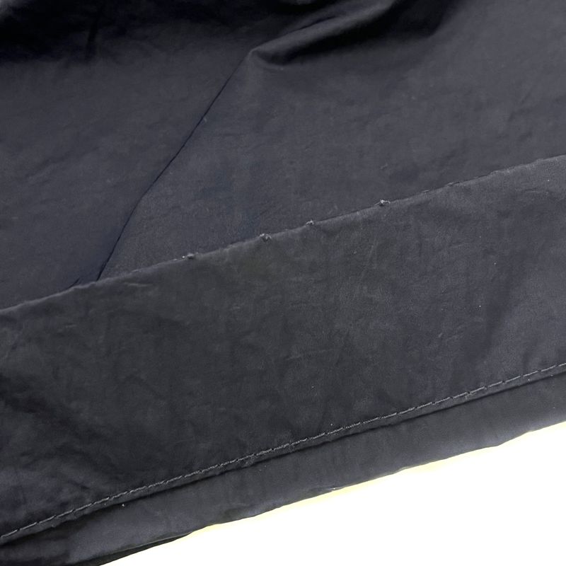 Bottega Veneta 24ss Tech Nylon Wide Tapered Pants 768000 Vf4k0 Navy S