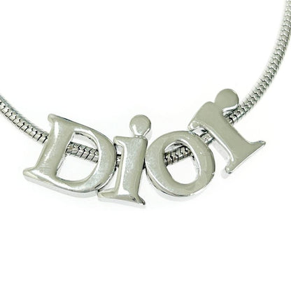 Christian Dior Metal Dior Logo Bracelet Ladies Silver 350148 Bracelet