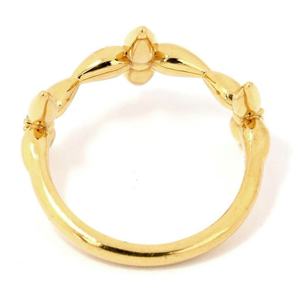 Louis Vuitton Ring With Louisette Signature In Gold