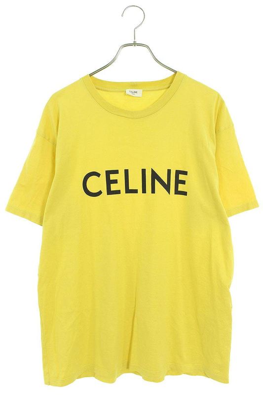 Celine By Edith Liman 2x681501f Loose Fit Logo Print T-shirt Men's M
