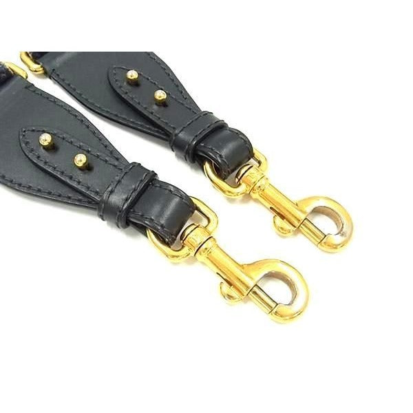 Dior Trotter Embroidery Canvas Shoulder Strap For Bags In Navy — view 3