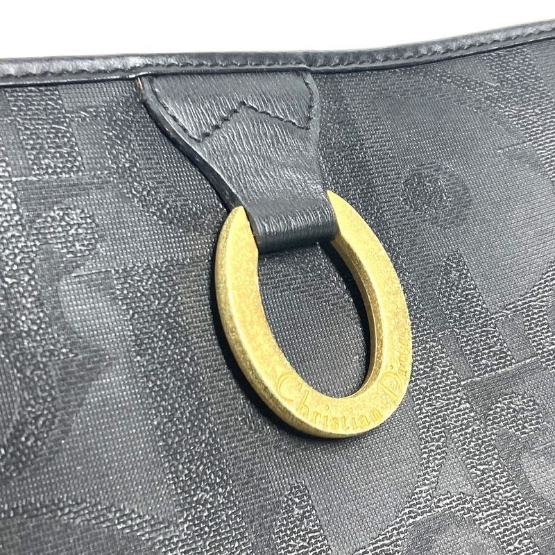 DIOR Second Bag Logo Pvc/leather Navy