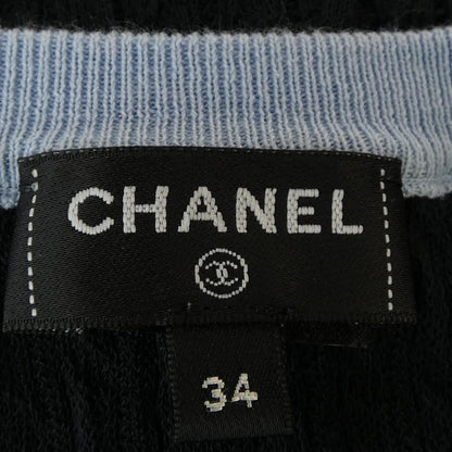 Chanel Knit Sweater Blue — view 5