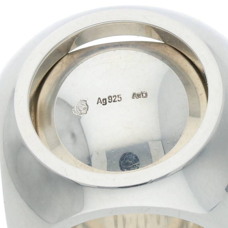 Hermes Vintage Extra Wide Serie Ring Men's 7.5
