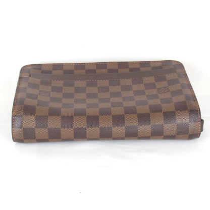 Louis Vuitton Saint Louis N51993 Clutch Bag In Damier Canvas Brown