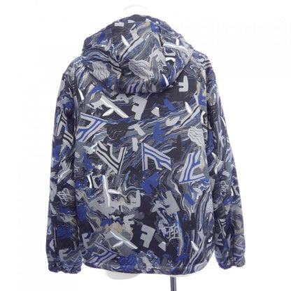 Fendi Aixy Jacket Black 46 Navy Gray — view 2