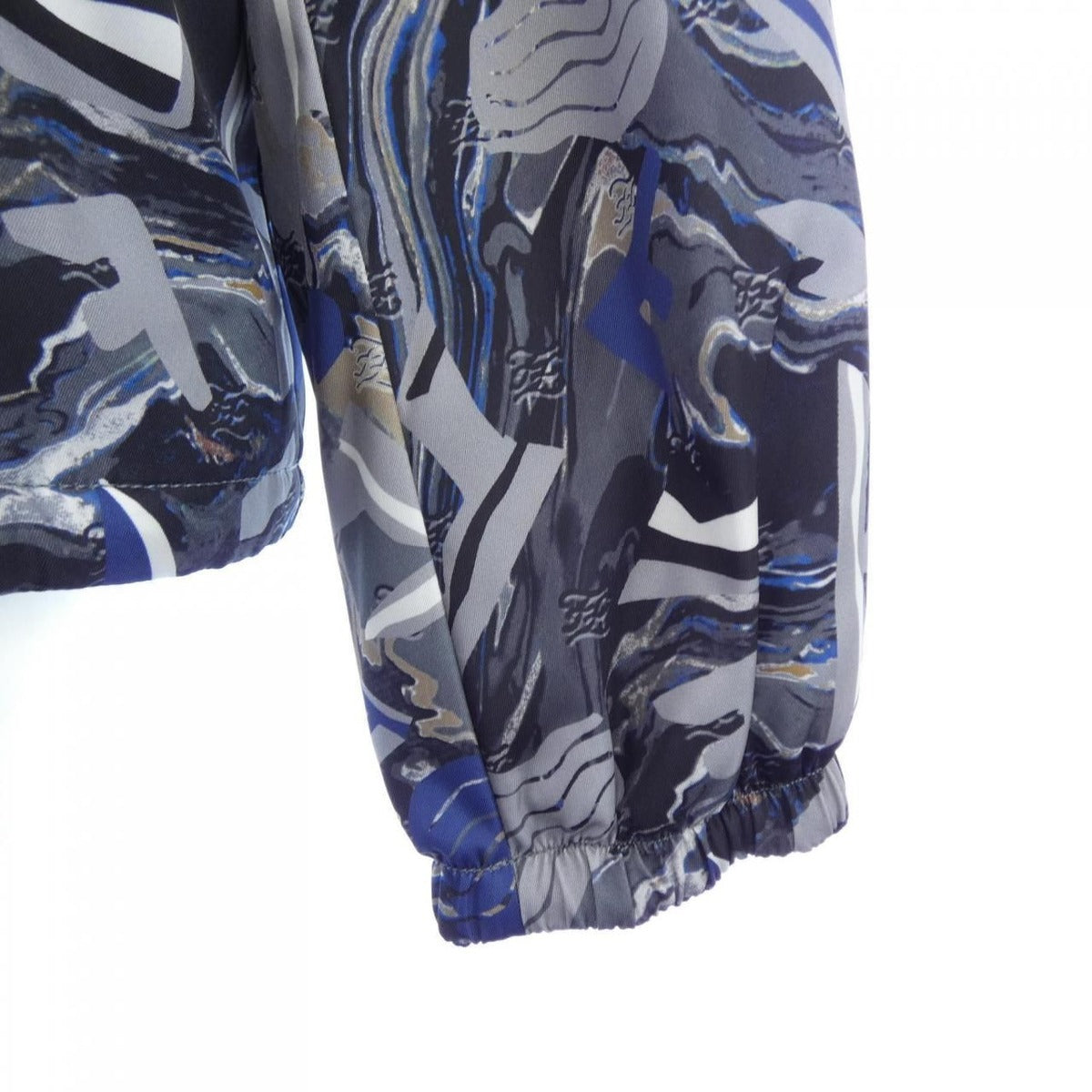 Fendi Aixy Jacket Black 46 Navy Gray — view 6
