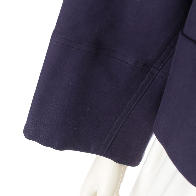 Celine Cotton Phoebe Period Pullover Top 20an8 Navy 38