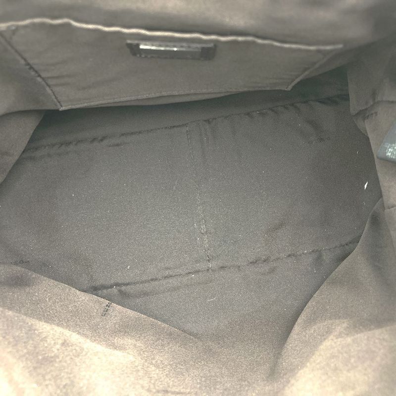 Fendi Zucchino Handbag Tote Bag Canvas Brown Women Men