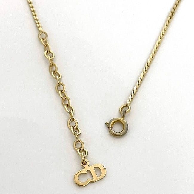 Christian Dior Necklace Gold GP — view 4