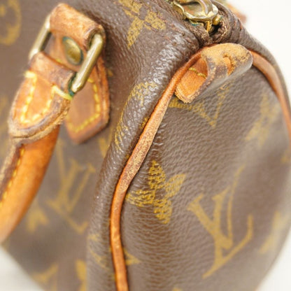 Louis Vuitton Handbag Monogram Mini Speedy M41534 Brown Ladies