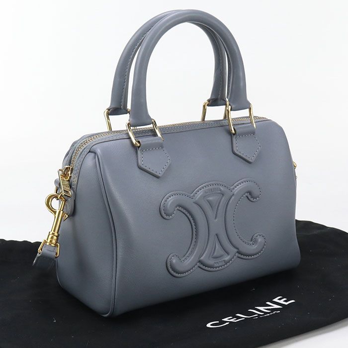 Celine Small Boston Handbag Calf Womens
