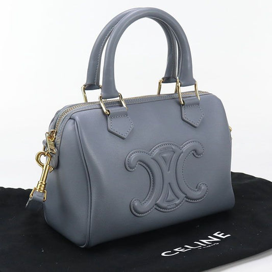 Celine Small Boston Handbag Calf Womens