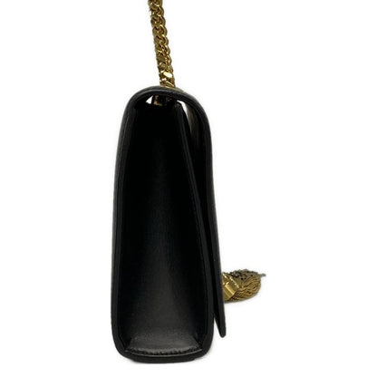 Saint Laurent Paris Kate Medium 354119 Black Chain Shoulder/tassel Leather