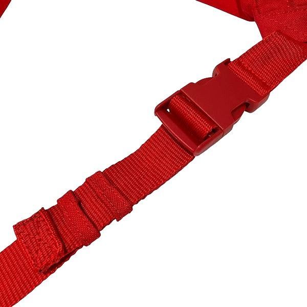 Balenciaga 770881 Red Nylon Shoulder Bag Waist Bag Men's