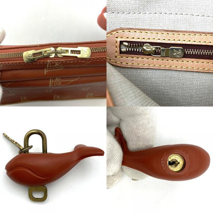 Louis Vuitton M80028 Vuitton Cup Calvi Shoulder Bag PVC Leather Orange Pvc/leath