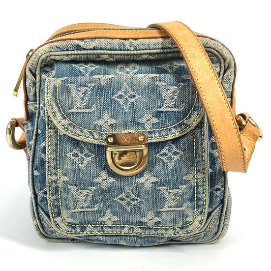 Louis Vuitton Shoulder Bag Camera Bag M95348 Monogram Denim Blue