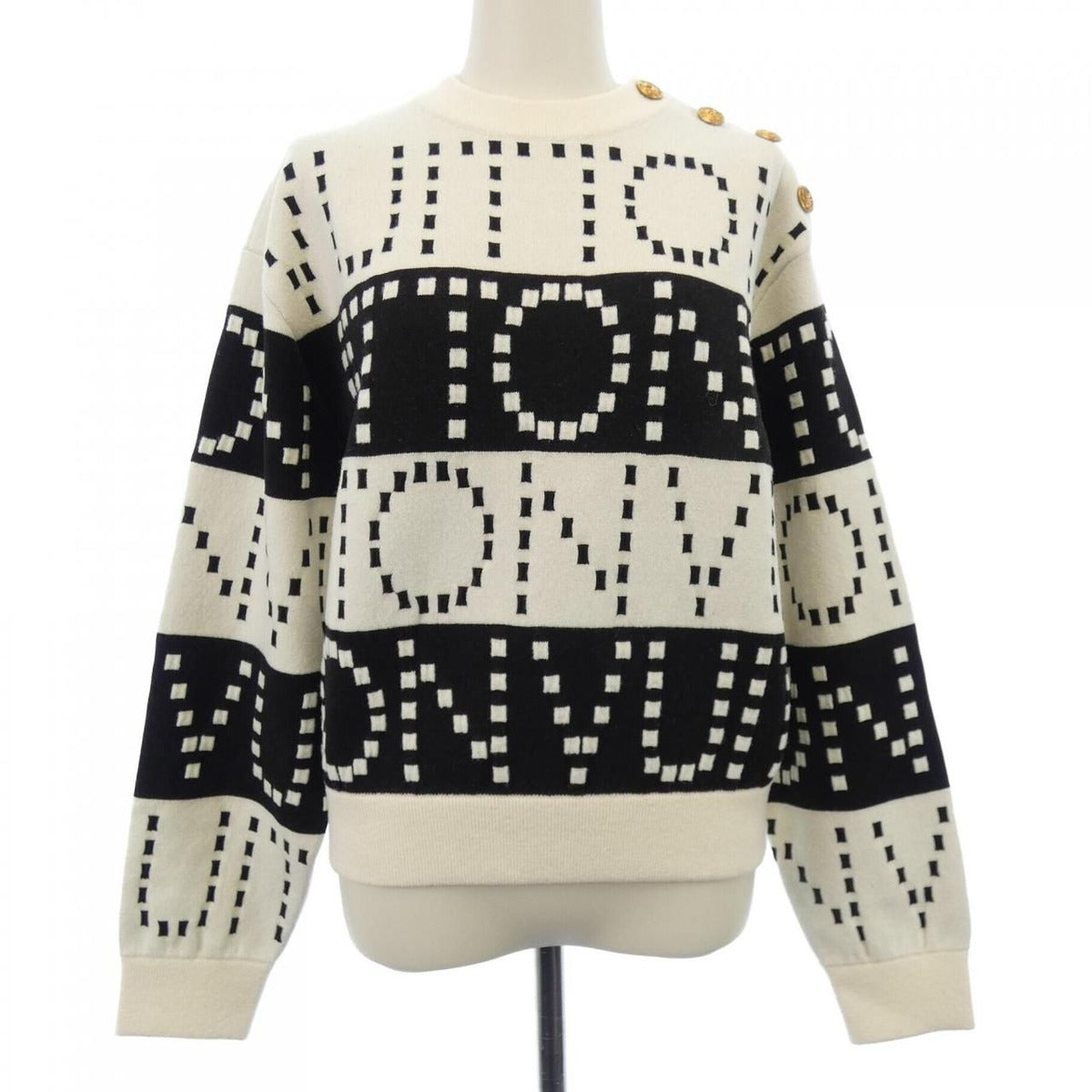Louis Vuitton Signature Chunky Stripe Pullover Knit