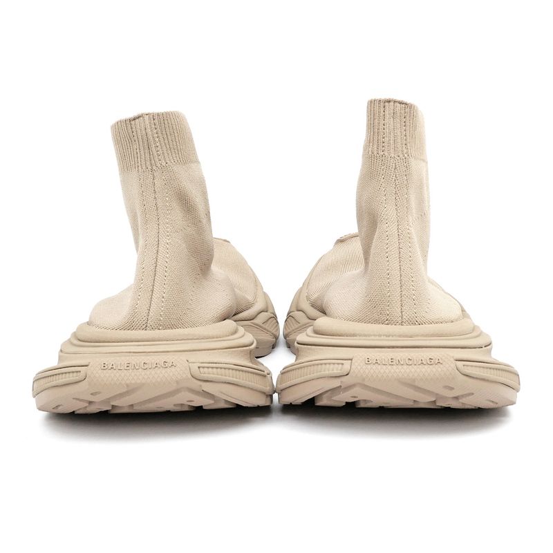 Balenciaga 3XL Knit Socks Sneakers - 758483 Beige Size 27.5 Men's Shoes