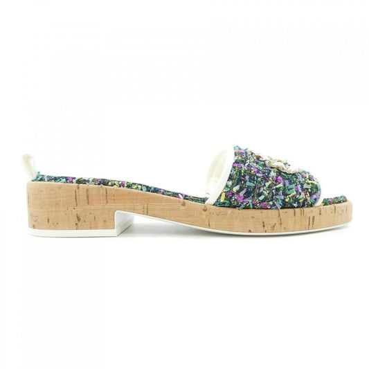 Chanel Sandals Green