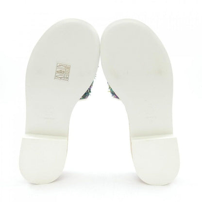Chanel Sandals Green — view 4