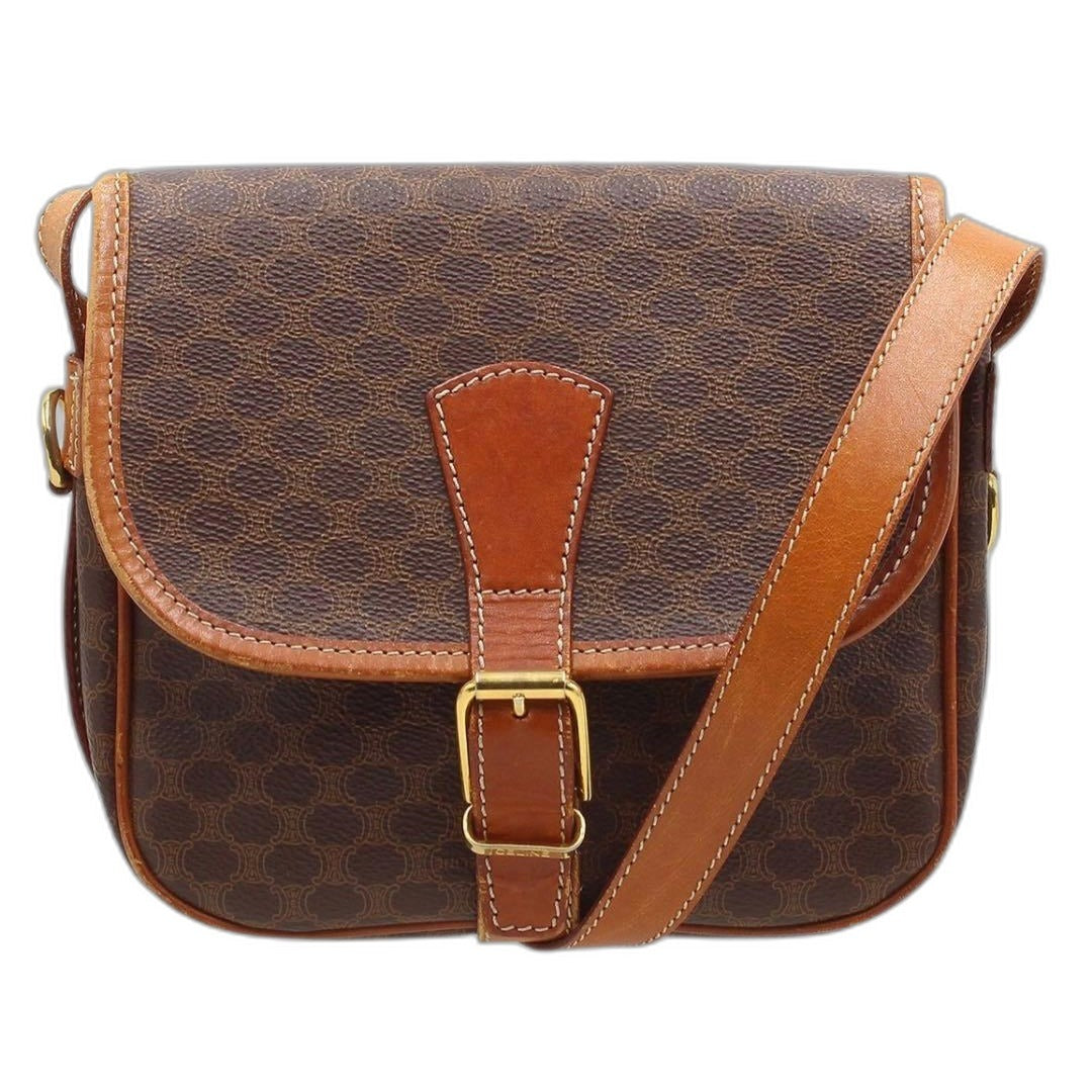Celine Macadam Pattern Shoulder Bag