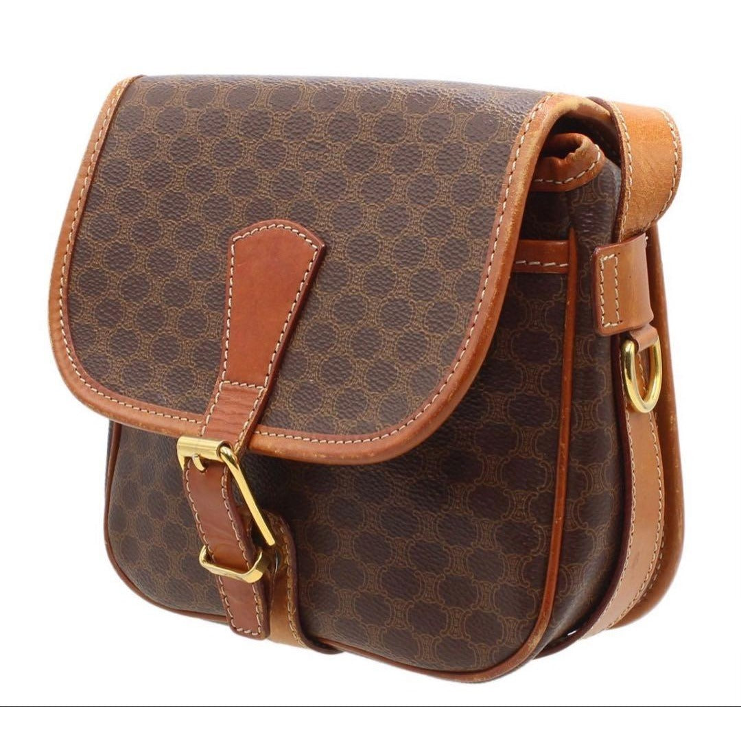Celine Macadam Pattern Shoulder Bag — view 3
