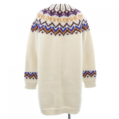 Loewe Cardigan Brown Beige Blue — view 2