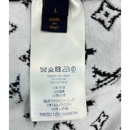 Louis Vuitton Long Sleeve Knit Monogram Gradient Sweater — view 4