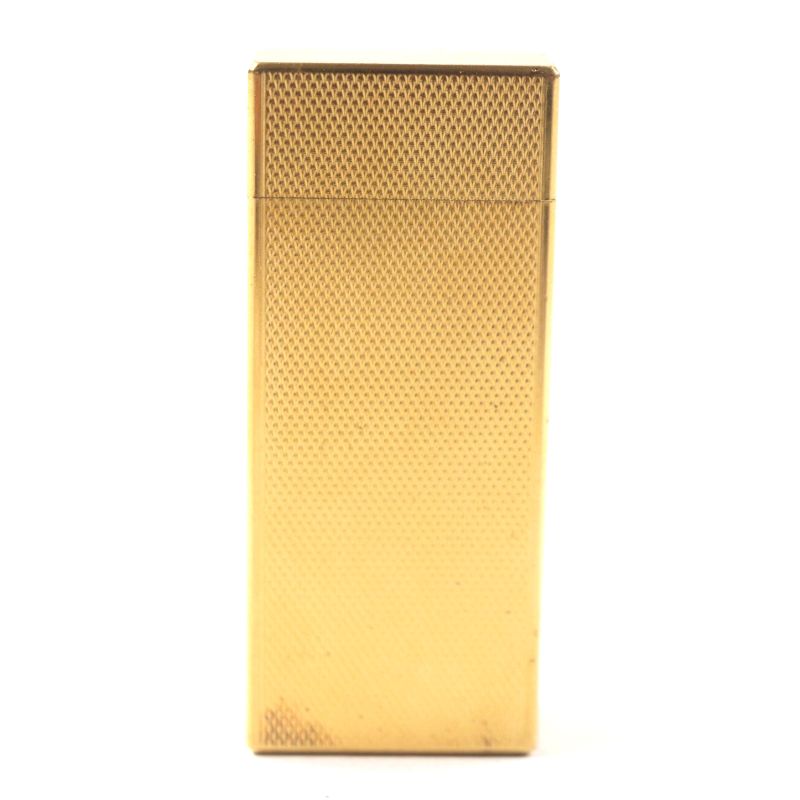  Cartier Pentagonal All-over Pattern Short Roller Gas Lighter