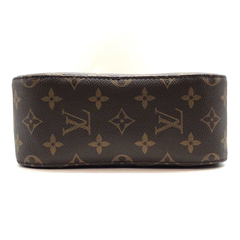 Louis Vuitton Spontini Monogram M47500 2way Handbag Shoulder Bag Ladies Brown